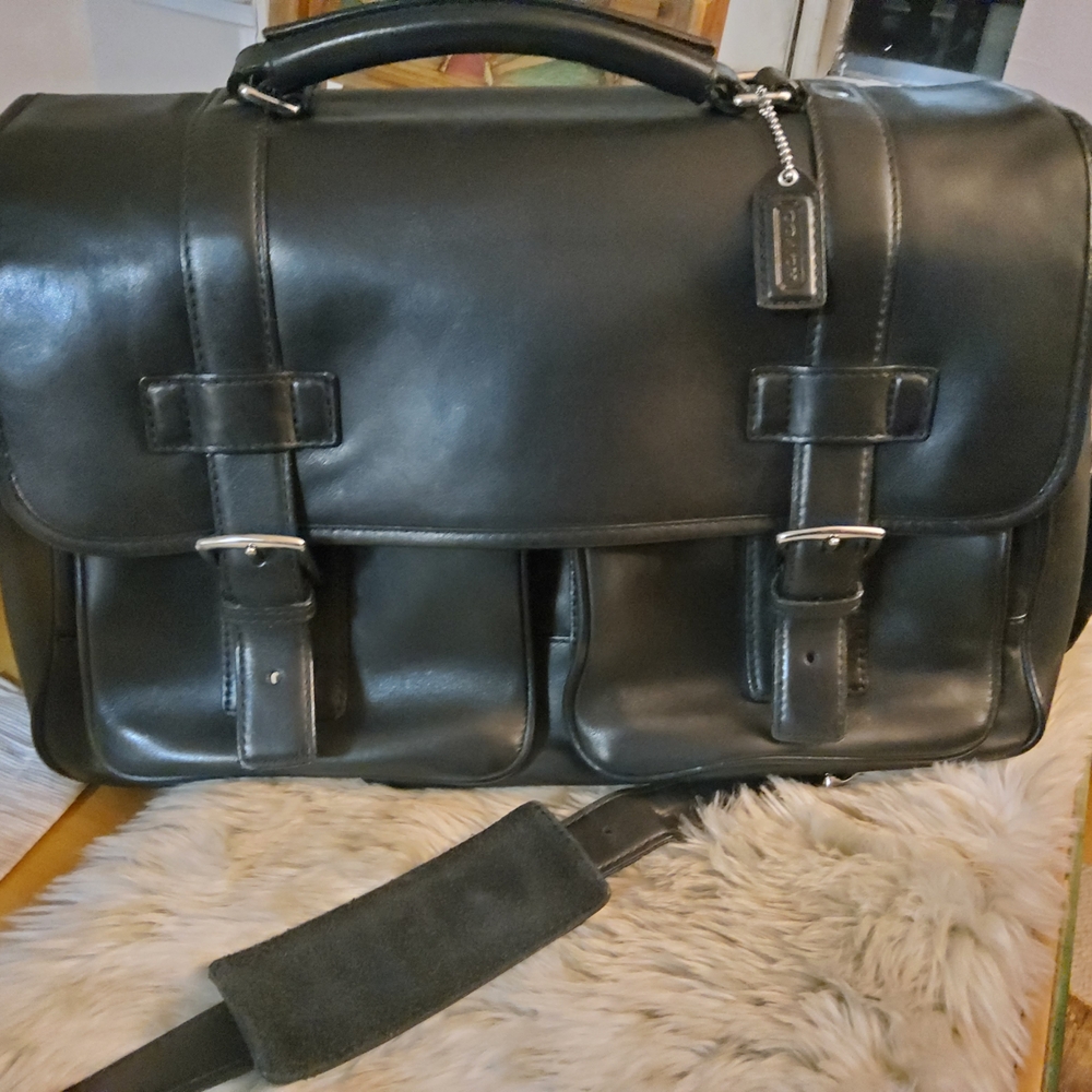 Vintage Coach Taylor Messenger Bag/Brief Case EUC J043 5241